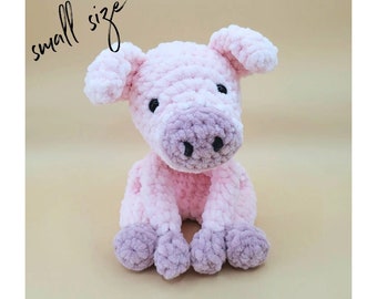 Polly Piglet crochet pattern / Biggetje Polly haakpatroon