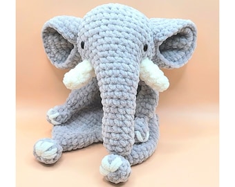 Ellie Elephant Crochet Pattern / Ellie Olifant Haakpatroon