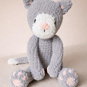 Crochet pattern cat Pom (ENG)