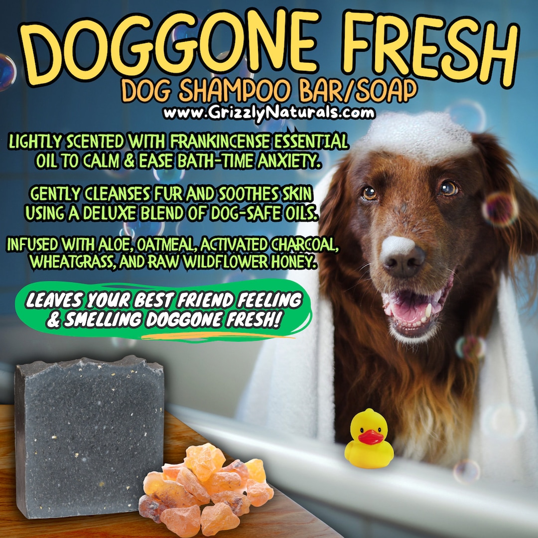 Doggone Fresh Dog Shampoo/soap Bar Cold Process Soap for Dogs With