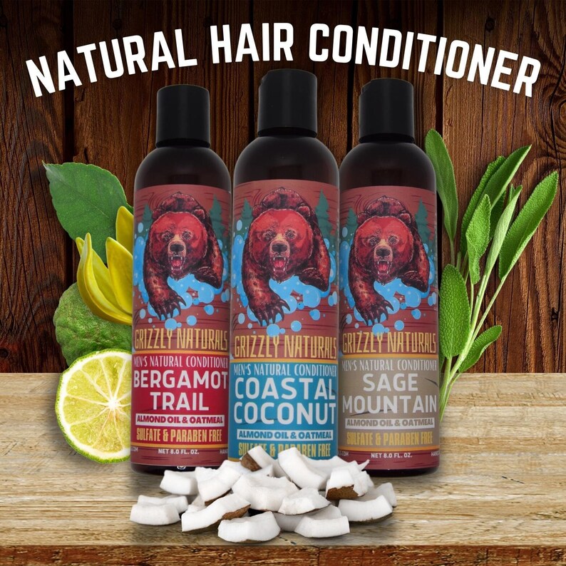 Men's Hair Conditioner, Natural Rich Hair Conditioner, Helps Promote