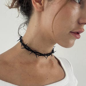 Ожерелье терновый венок / воротник / терновый венок ожерелье с шипами ...