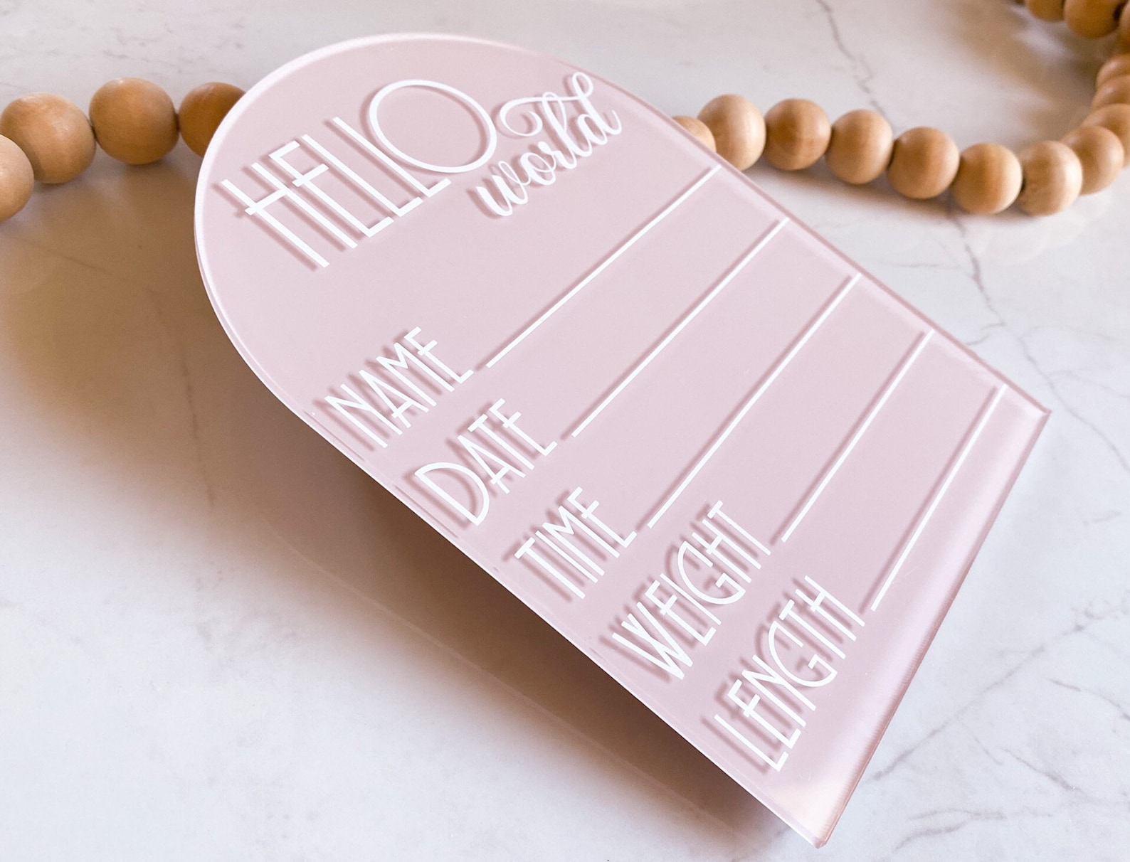 Birth Announcement Sign Personalized Birth Stats Sign Custom - Etsy