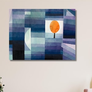 L'araldo dell'autunno di Paul Klee/Mostra di Paul Klee/Manifesto astratto/Stampa surrealista/Belle arti/Decorazione da parete per ufficio/Idea regalo