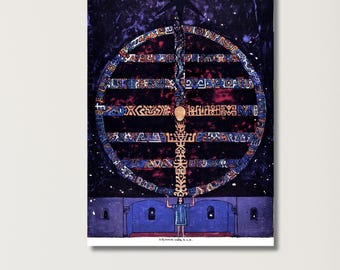 Magische transistor in rood boek van Carl Jung Canvas | Tentoonstellingskunstwerken| Schone kunsten|Postercanvas