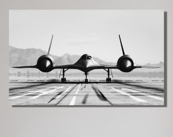 航空ウォールアート|ロッキード SR-71 ブラックバード ポスター