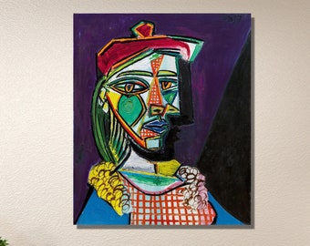 パブロ・ピカソによるマリー・テレーズ・ウォルターの肖像画プリント