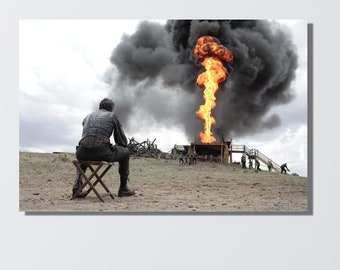 There Will Be Blood Poster|There Will Be Blood Art|Modern Wall Art Decor|Vintage Movie Poster|Retro Modern|Wall Decor|Gift Idea
