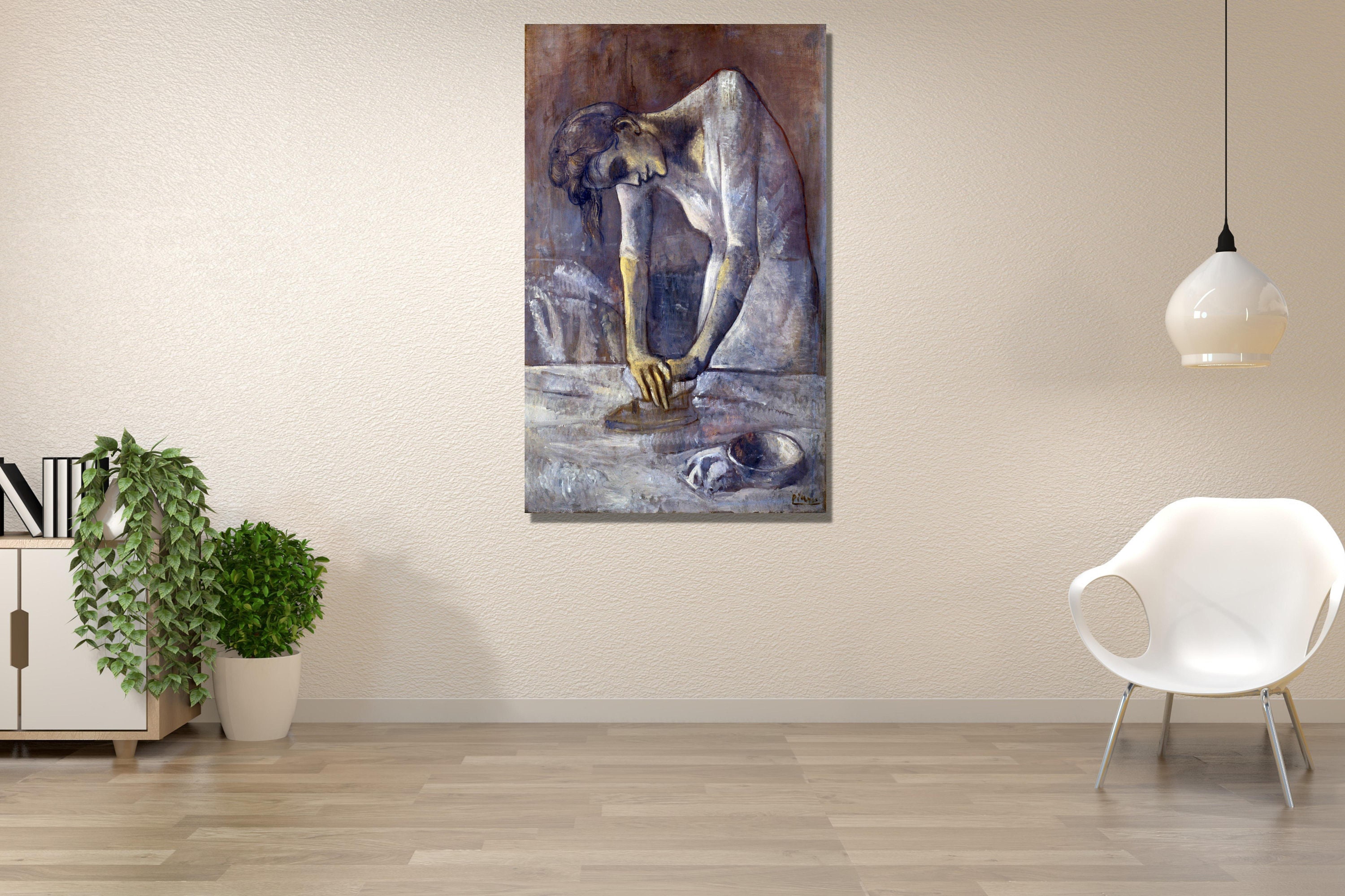 パブロ・ピカソ、La repasseuse (Woman ironing) Pablo Picasso