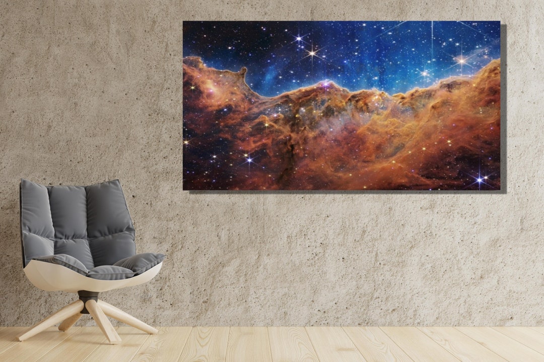 Carina Nebula NASA Deep Field Canvas Wall Art|james Webb Space ...