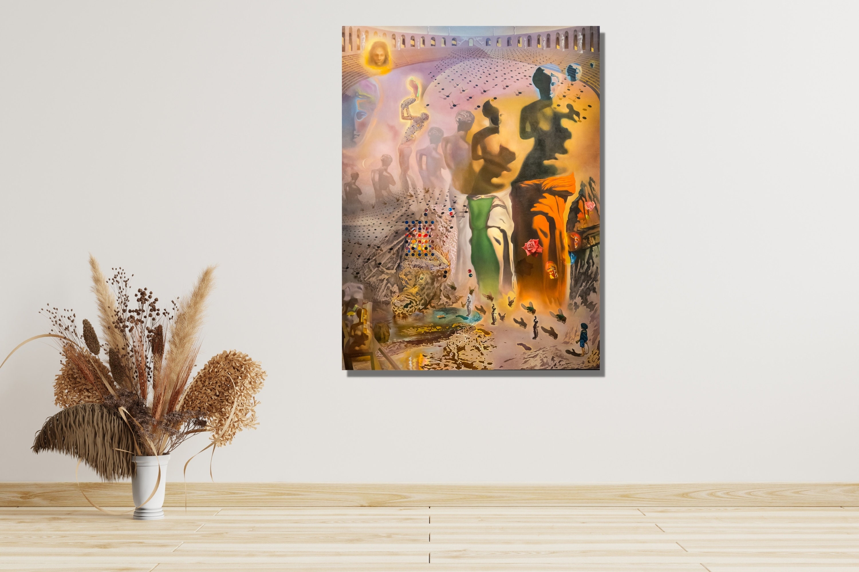 Salvador Dali the Hallucinoge Nic Toreador Canvas Wall Art