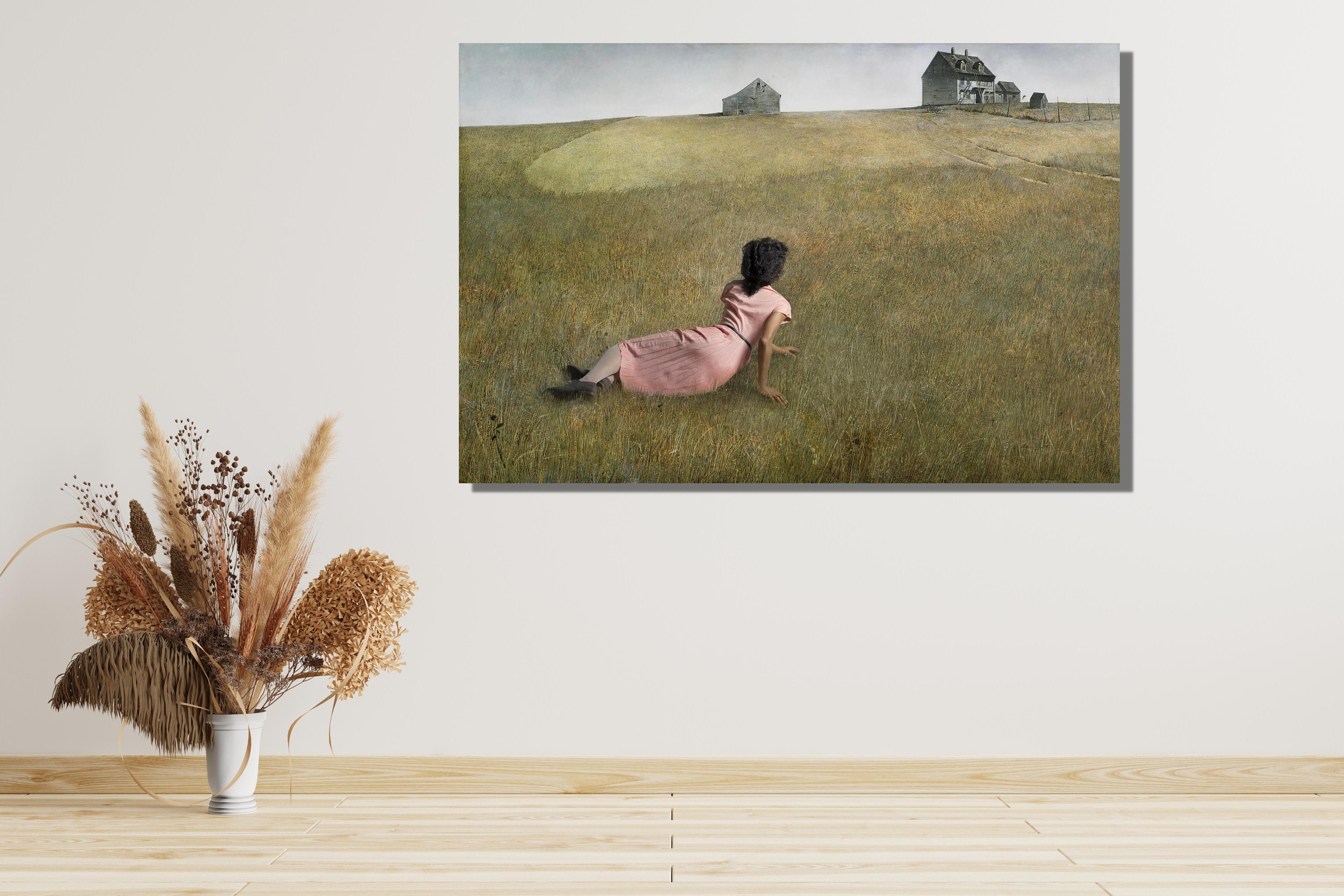 Andrew Wyeth Christina's World Painting Canvasandrew - Etsy
