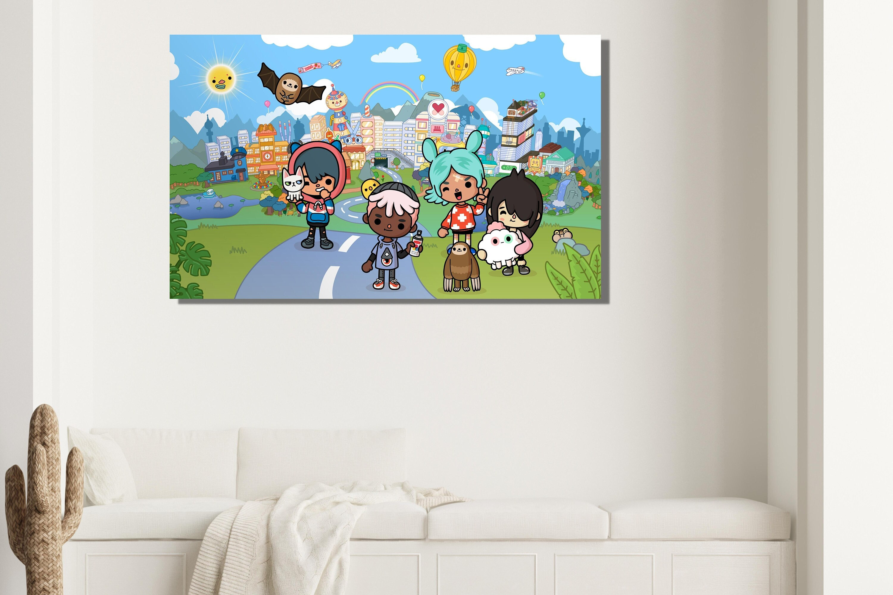 Toca boca anime Poster for Sale by JaidaGlover