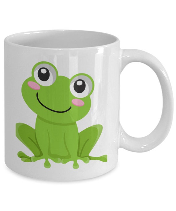 Frog Coffee Mug Frog Mug Cute Frog Related Gifts for Kids Frog Themed Gifts  for Teens Frog Gifts for Teen Girls Frog Mug Frog Related Chris 