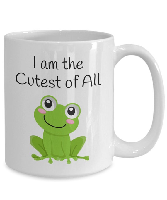 Frog Coffee Mug Frog Mug Cute Frog Related Gifts for Kids Frog