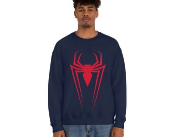 Sweatshirt Marvel Comics Rétro Classic Spider-Man Miles Morales Logo – Officiel