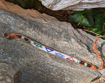 Enkele wikkelarmband: patroon met 4 elementen (0029B)