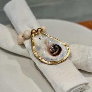 Oyster Shell Napkin Ring