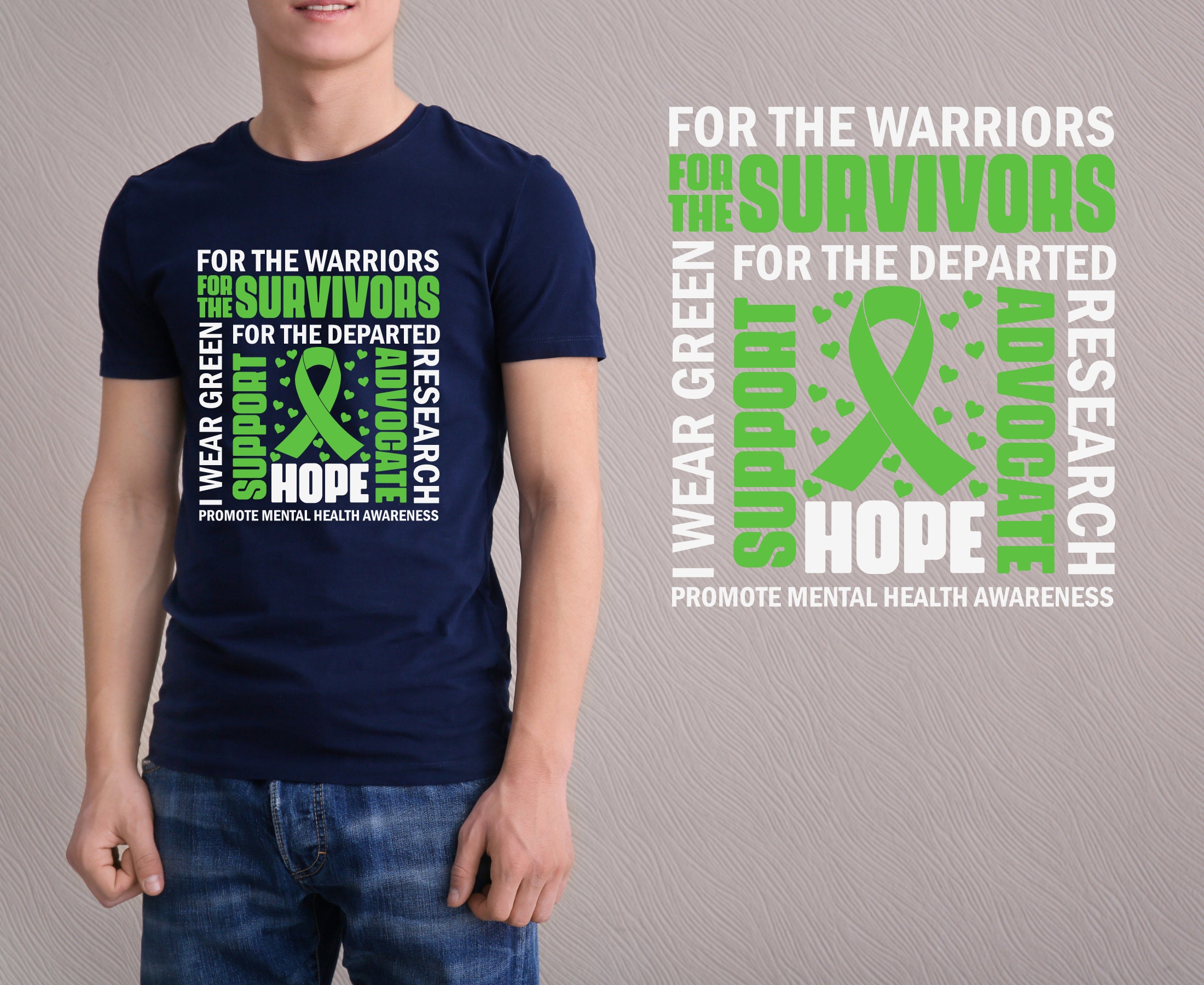 30 Mental Health SVG Bundle, Inspirational Mental Health Digital ...