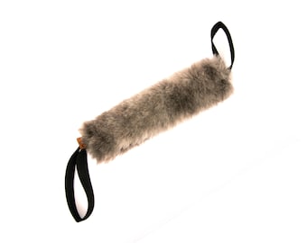 Soft Bite Sheepskin Tug Toy - Training Tool for Dogs, Building Prey Drive, Interactive Play