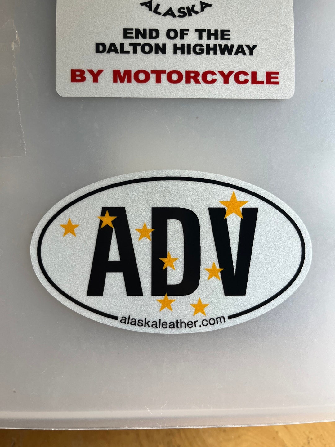Reflective ADV Sticker, Alaska State - Etsy
