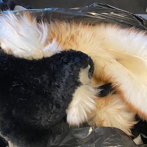 1lb. Sheepskin Scraps