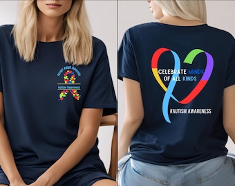 Celebrate Minds of All Kinds Shirt, Autism Awareness Shirt, SPED Teacher Shirt, Special Education Tee, Neurodiversity Shirt, Inclusion Shirt