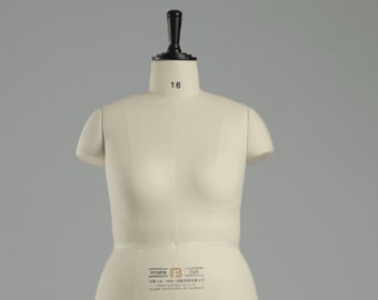 Professional Sewing Mannequin Dressform Tailoring Plus size 16 US