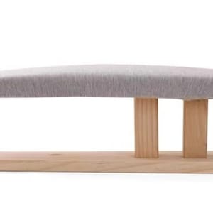 Planche à repasser Planche à repasser Matelas à repasser Tabouret à repasser pour manchettes Tabouret à repasser en bois rembourré multifonctionnel pour table à repasser Outil de couture 56 cm