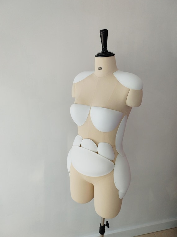 Sewing mannequin Pads Dressform Padding System 17 pcs set Dressform adjusting fitting