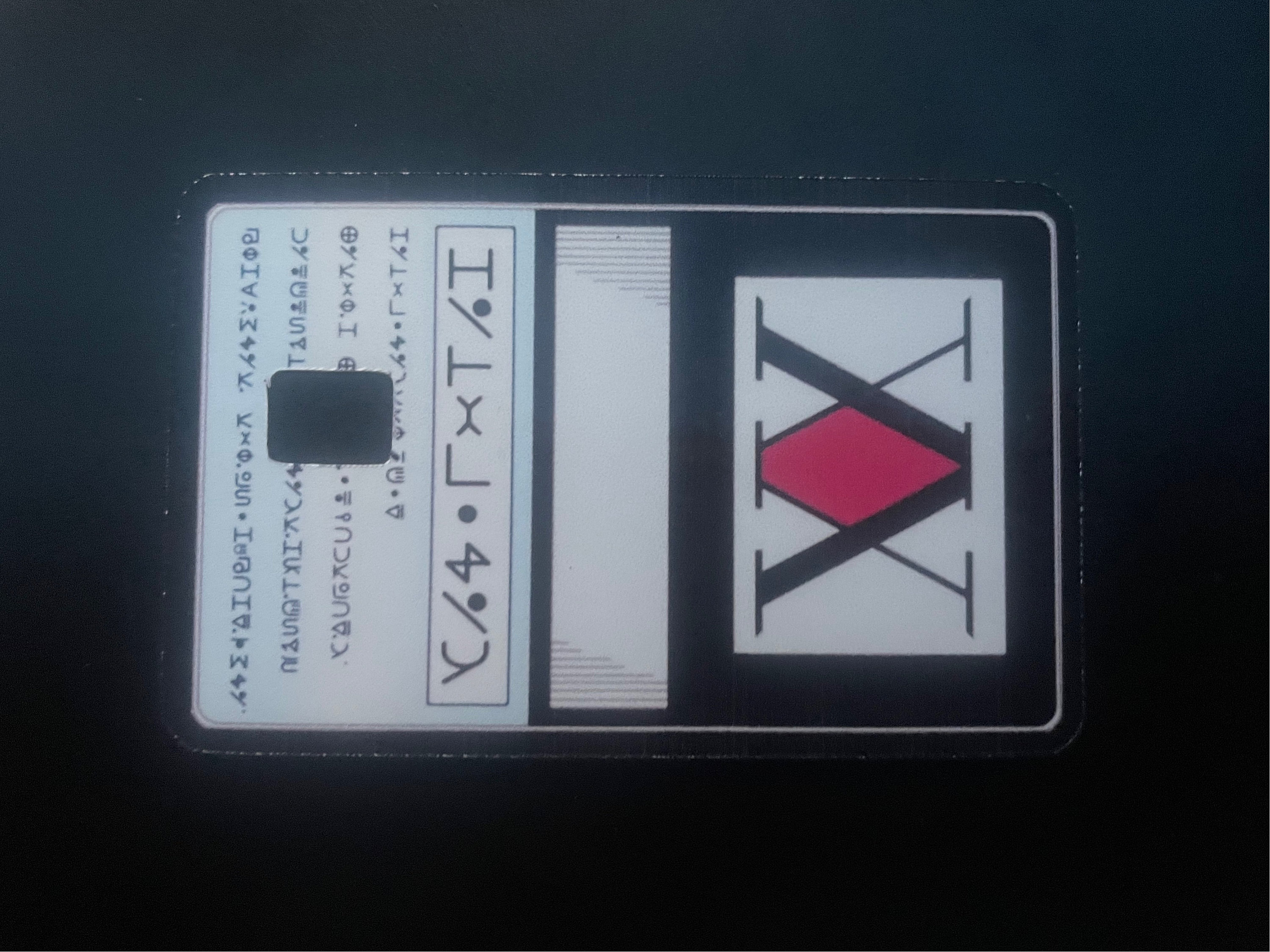 Hunter X Hunter Credit Card Skin - Etsy