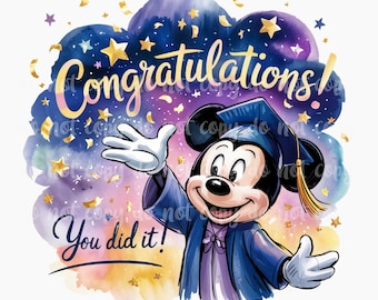 Design de mouse de formatura PNG
