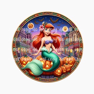 PNG Main St EUA Halloween Sereia Design
