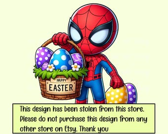 PNG Easter Super Hero Design