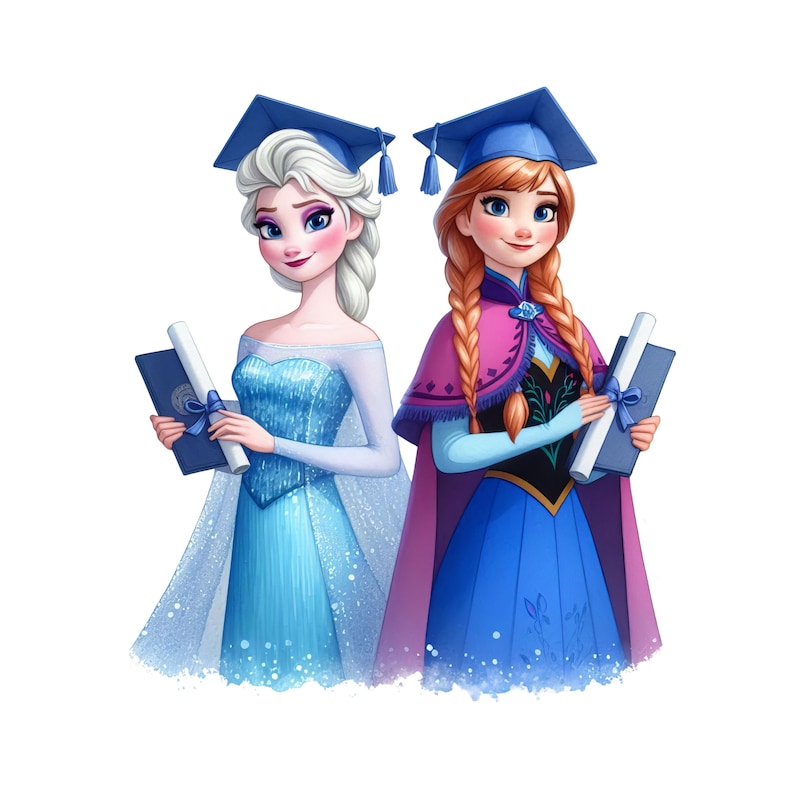 PNG Graduation Princess Design - Etsy