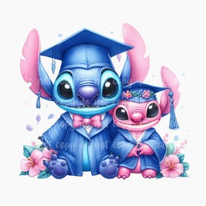 Archivos PNG: diseño de graduación de dibujos animados