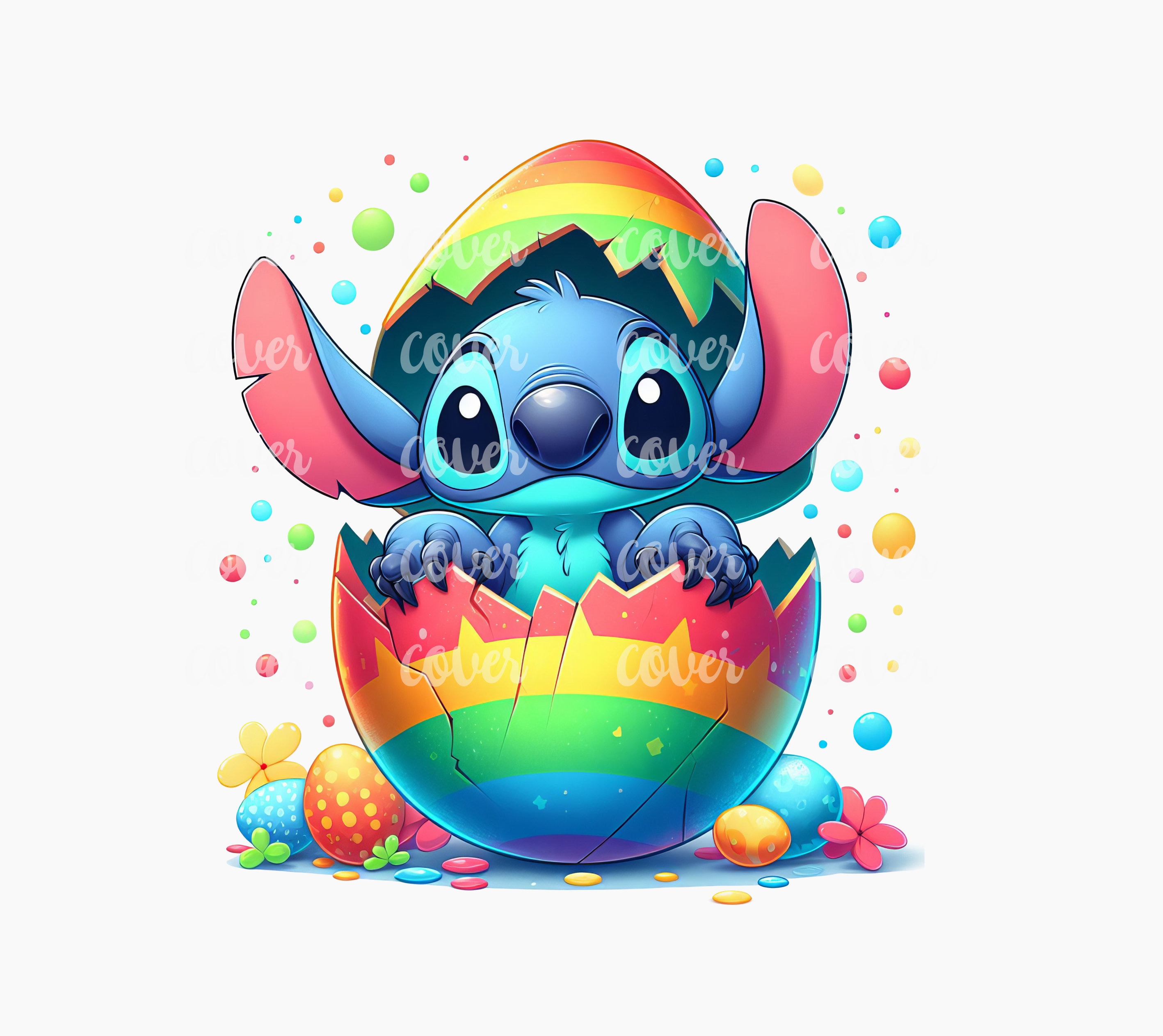 Stitch Easter Shirt Png - Etsy, image size:2835x2526