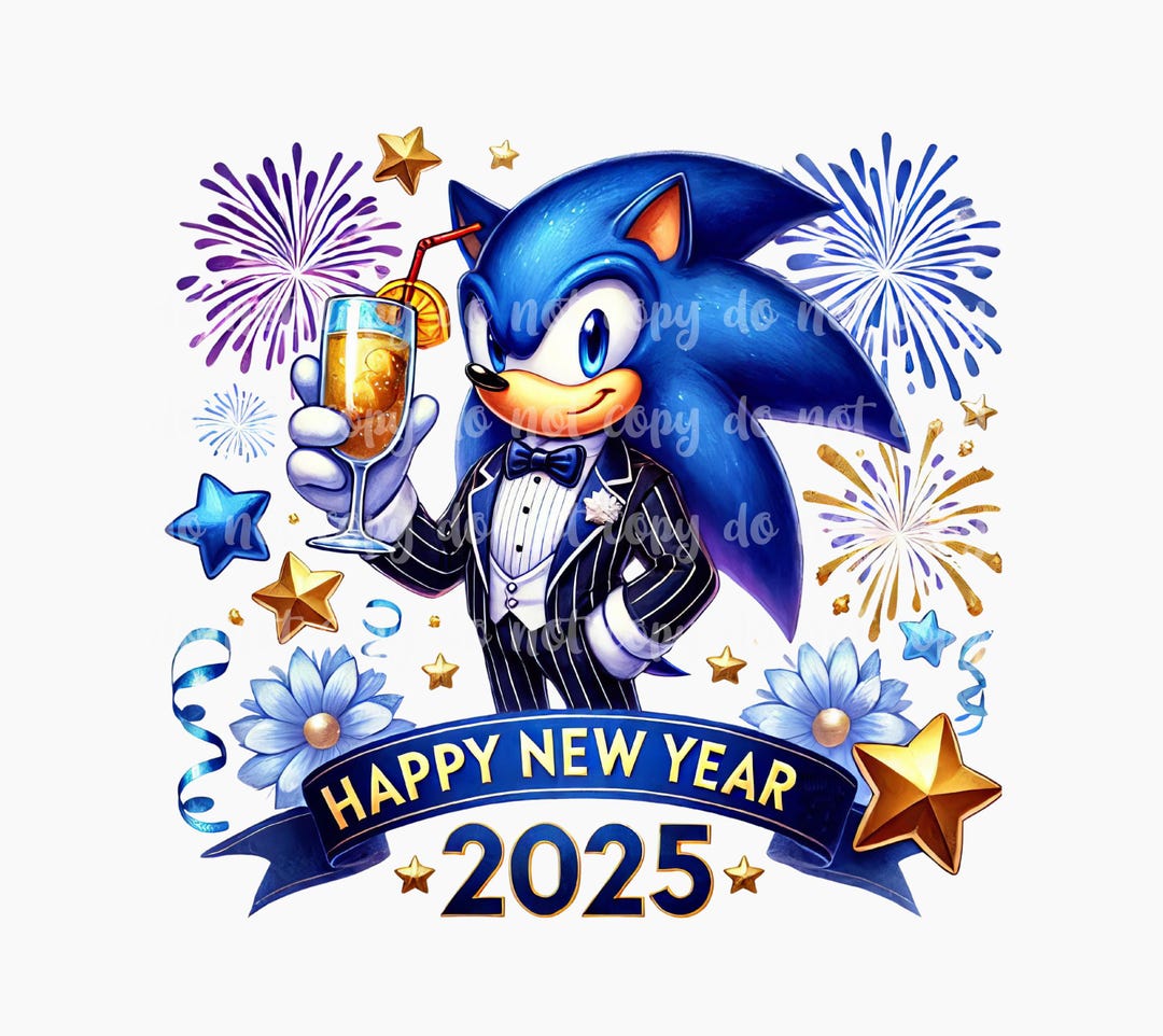 PNG New Year's Eve Cartoon Design - Etsy