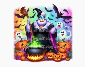 PNG Halloween Evil Villan Design