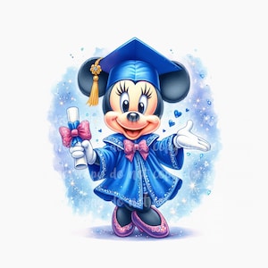 PNG Graduation Mouse Design