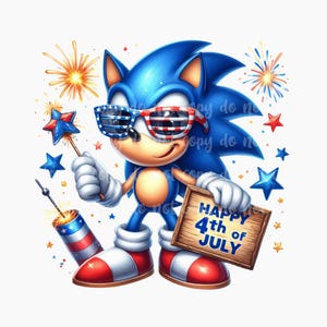 Conception de dessin animé du 4 juillet PNG