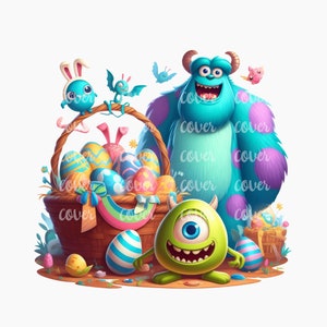 Conception de Pâques de dessin animé PNG