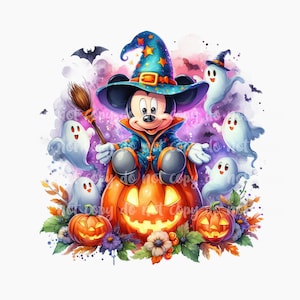 PNG Halloween Mouse Design
