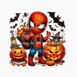 PNG Halloween Super Hero Design