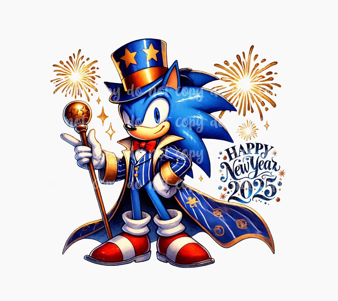 PNG New Year's Eve Cartoon Design - Etsy