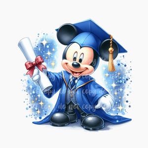 PNG Graduation Mouse Design