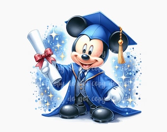 Design de mouse de formatura PNG