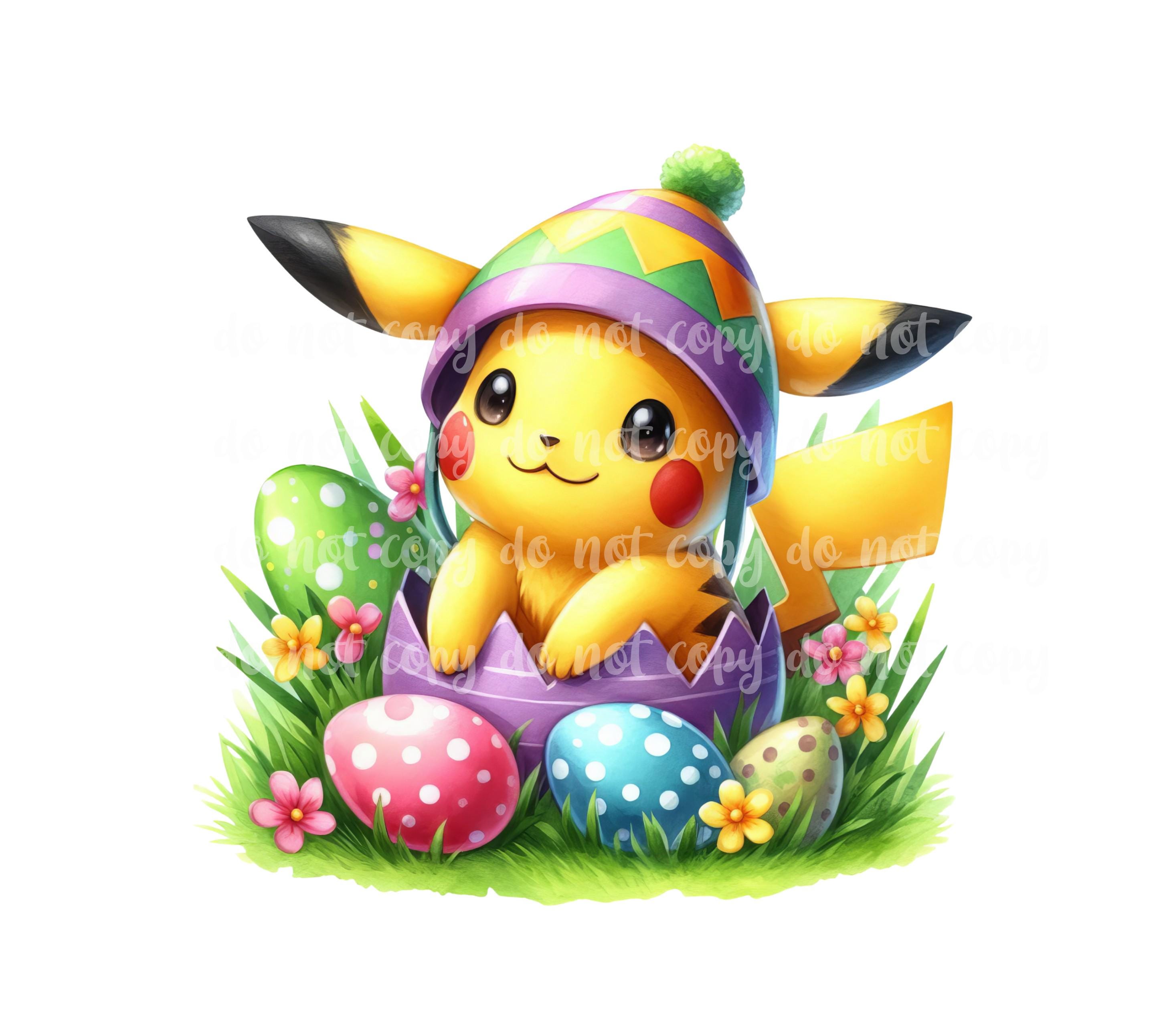 Easter Basket Pikachu - Etsy