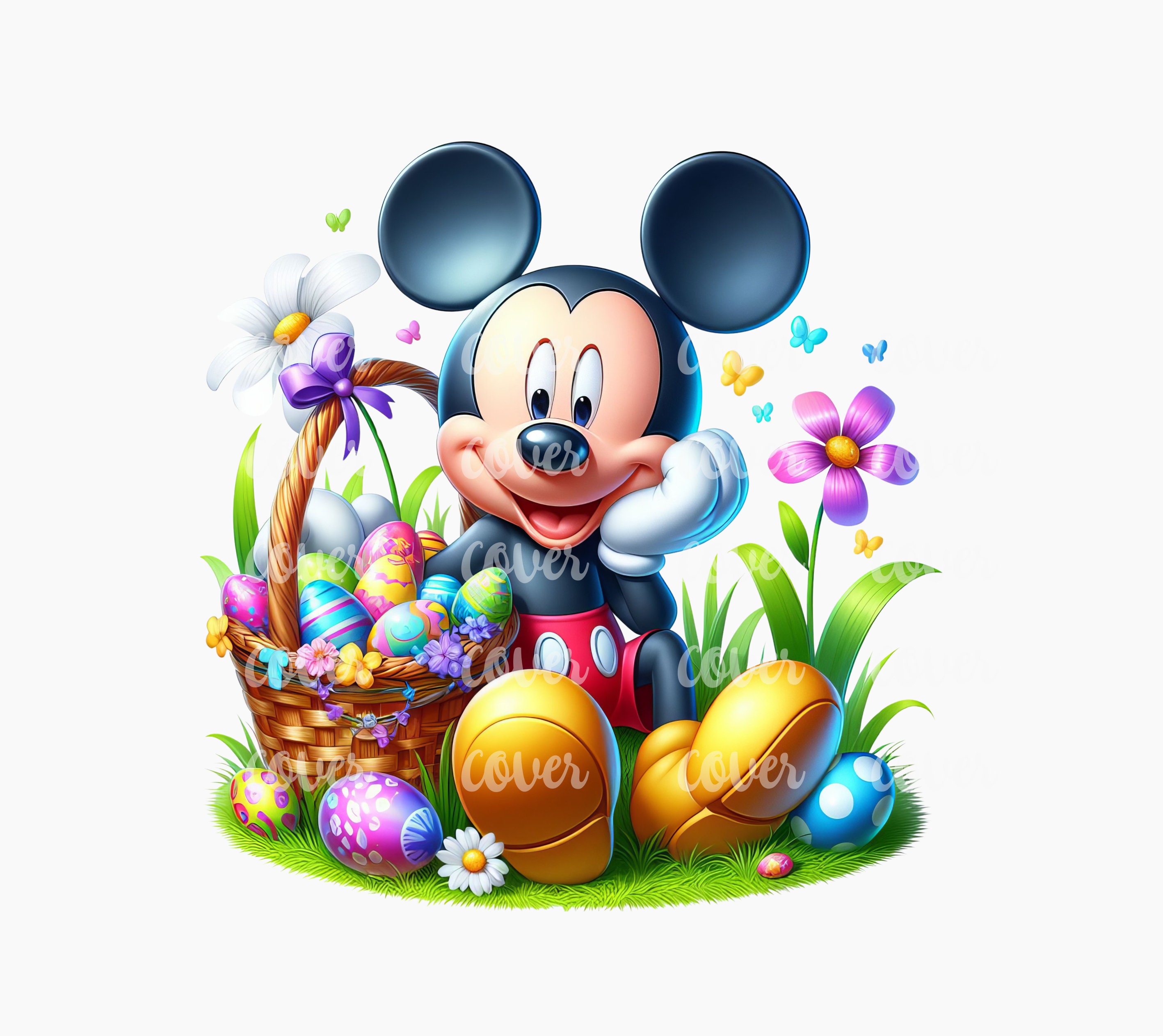 Mickey Mouse Easter Basket