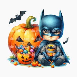 PNG Halloween Super Hero Design